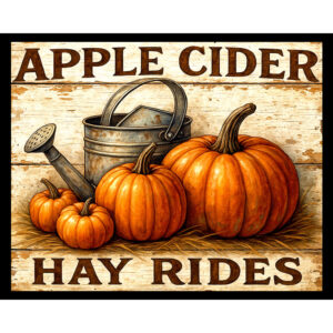 Apple Cider and Hay Rides