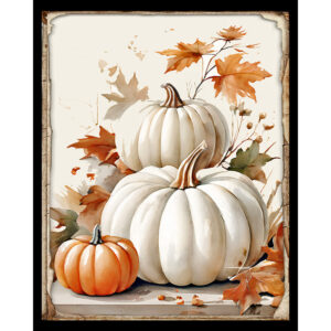 Autumn Pumpkin Trio