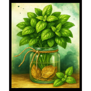 Basil Jar