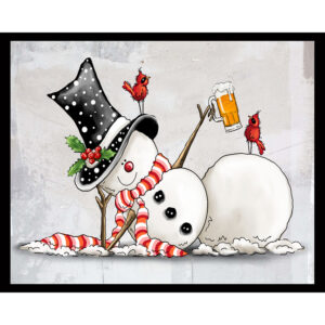 Beer Mug Snowman