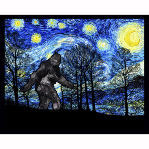 Bigfoot Starry Night