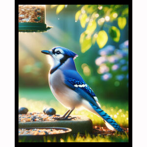 Blue Jay at Feeder