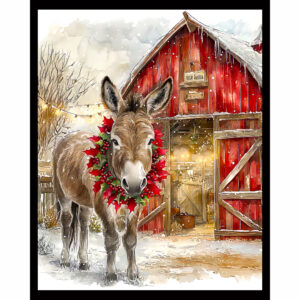 Christmas Donkey