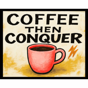 Coffee Then Conquer