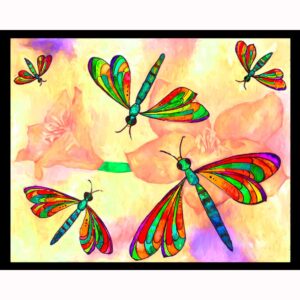 Colorful Dragonflies