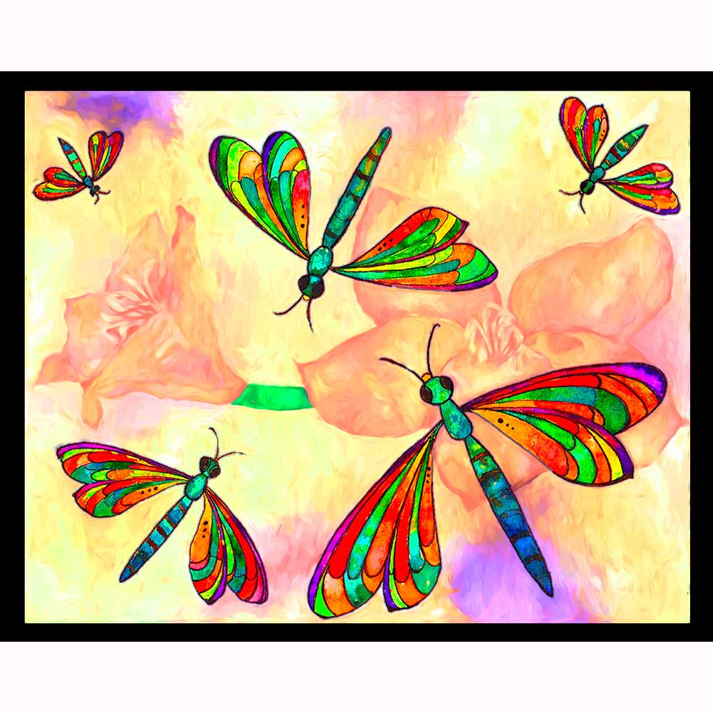 Colorful Dragonflies