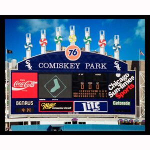 Comiskey Park Scoreboard