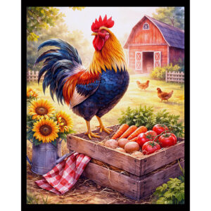 Country Morning Rooster