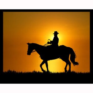 Cowboy Sunset