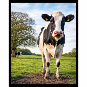 Curious Cow - Vertical