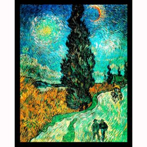 Cypress Star and Moon