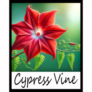 Flower Series: Cypress Vine