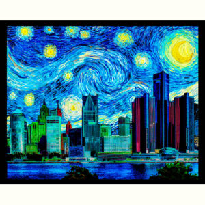 Detroit Starry Night