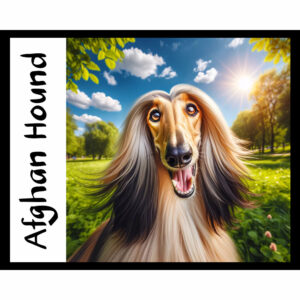 Dog Series: Afghan Hound