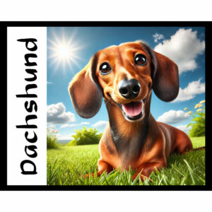 Dog Series: Dachshund