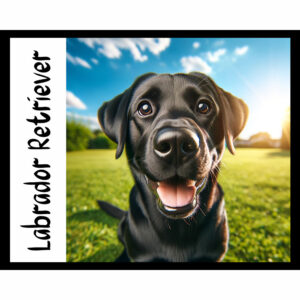 Dog Series: Labrador Retriever (Black)