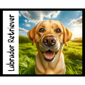Dog Series: Labrador Retriever (Yellow)
