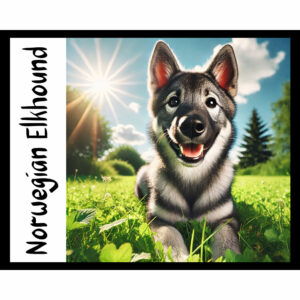 Dog Series: Norwegian Elkhound