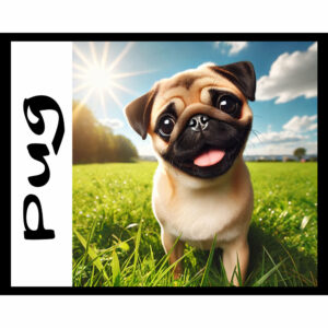 Dog Series: Pug (Apricot Fawn)