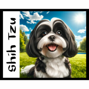 Dog Series: Shih Tzu (Black)