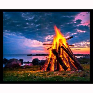 Evening Bonfire