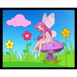 Fairy on a Mushroom