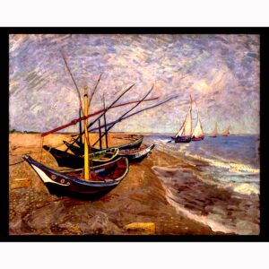 Fishing Boats at Saintes-Maries