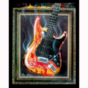 Flamed Fender