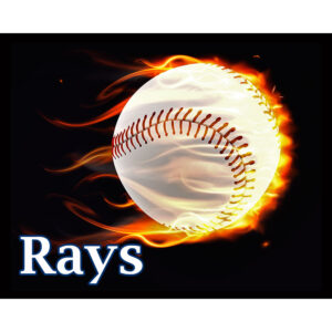 Flaming Baseball Rays