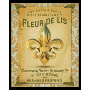 Fleur De Lis Gold