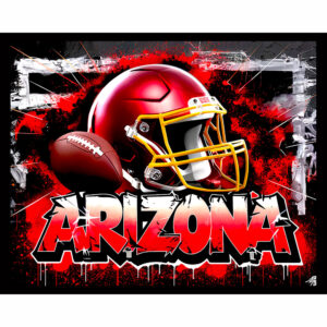 Football Graffiti - Arizona