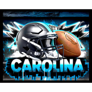 Football Graffiti - Carolina