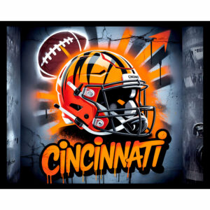 Football Graffiti - Cincinnati
