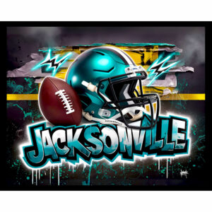 Football Graffiti - Jacksonville