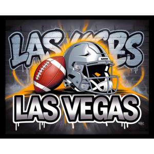 Football Graffiti - Las Vegas