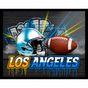 Football Graffiti - Los Angeles 1