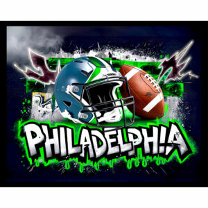 Football Graffiti - Philadelphia
