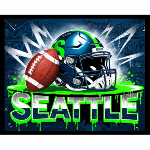 Football Graffiti - Seattle