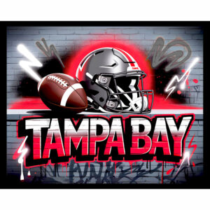 Football Graffiti - Tampa Bay