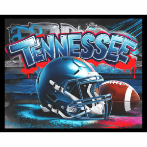 Football Graffiti - Tennessee