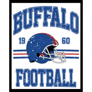 Football Grunge - Buffalo