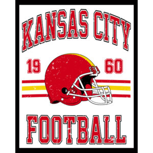 Football Grunge - Kansas City
