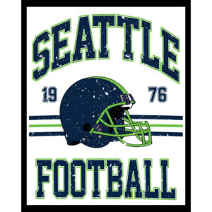 Football Grunge - Seattle