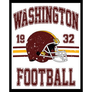 Football Grunge - Washington