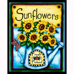 Fresh Picked Sunflowers