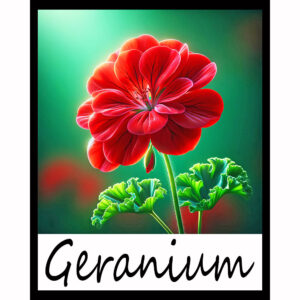 Flower Series: Geranium
