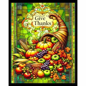 Give Thanks Cornucopia