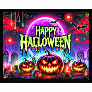 Glowing Halloween Night