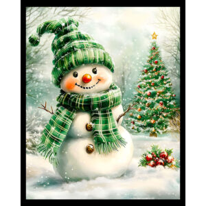 Green Snowman