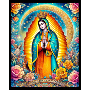 Guadalupe and Roses